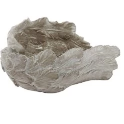 Skye White Wash Outdoor Decorative Bowl
