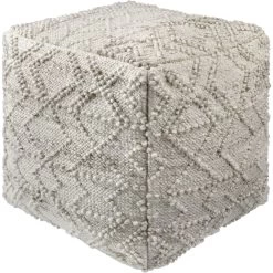 Chrisley 18 Inch Outdoor Pouf
