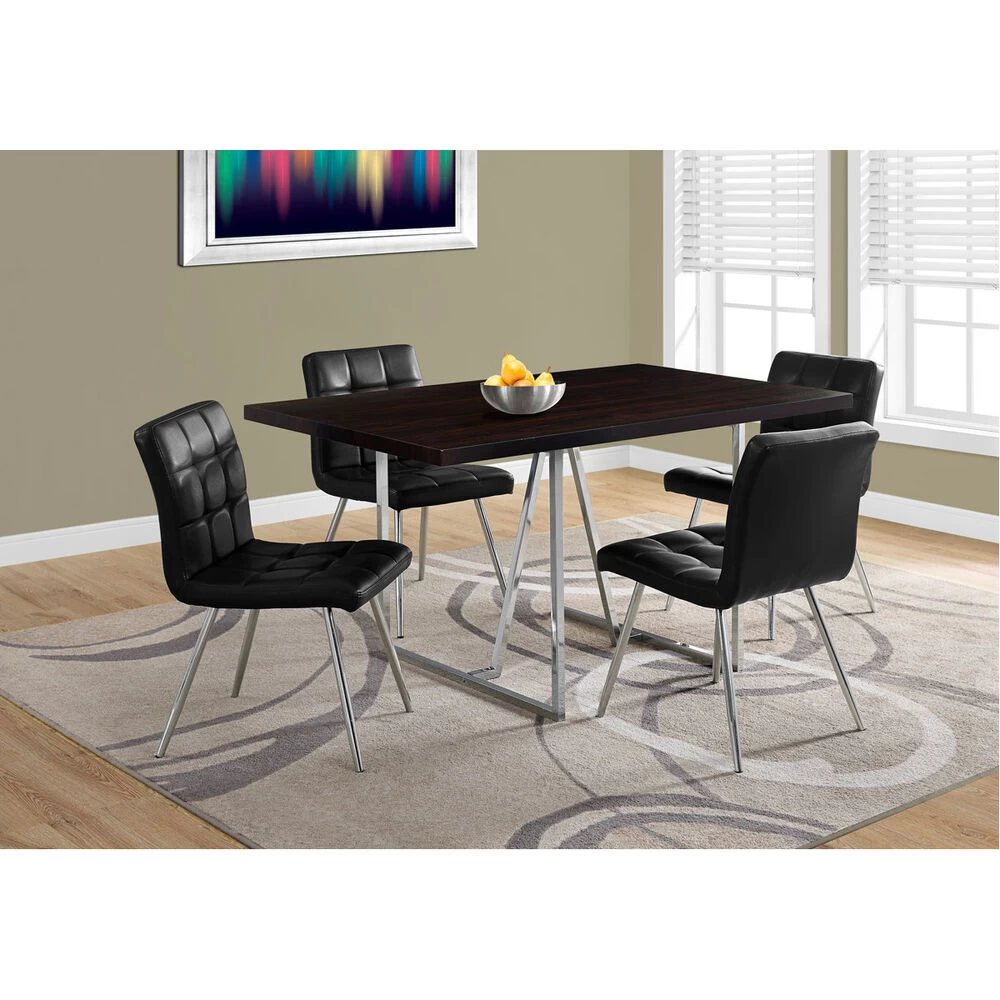 Cumru 60 X 36 Inch Cappuccino Dining Table - Image 3