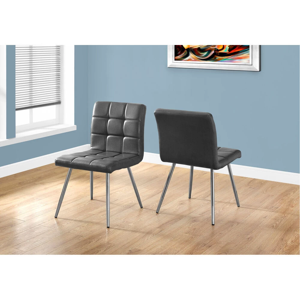 Plymouth Grey Dining Chair, 2-Piece Set - Image 3