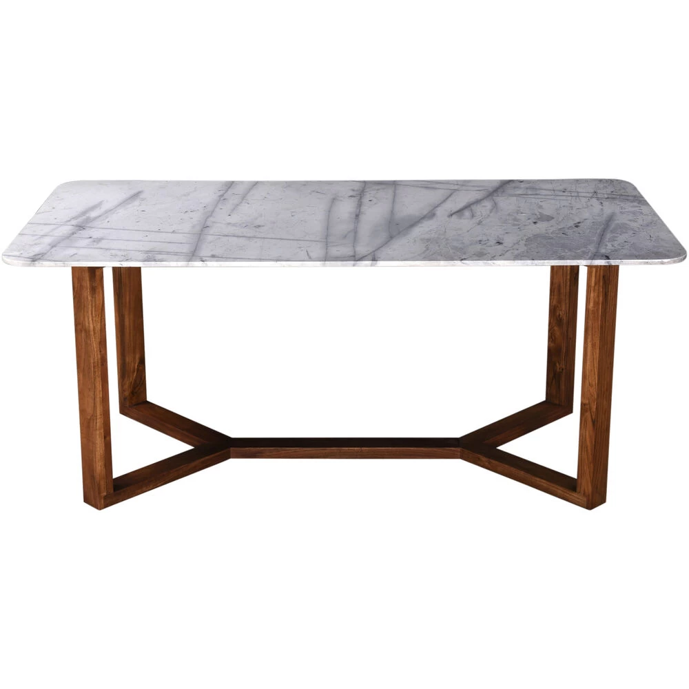 Jinxx 72 X 36 Inch White Dining Table, Rectangular - Image 2