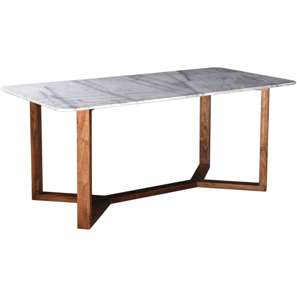 Jinxx 72 X 36 Inch White Dining Table, Rectangular - Image 3