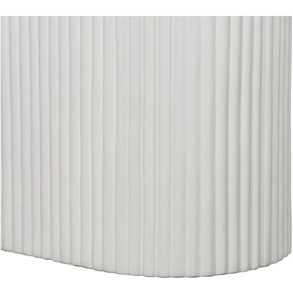 Lyon 79 X 36 Inch Grey Outdoor Dining Table - Image 4