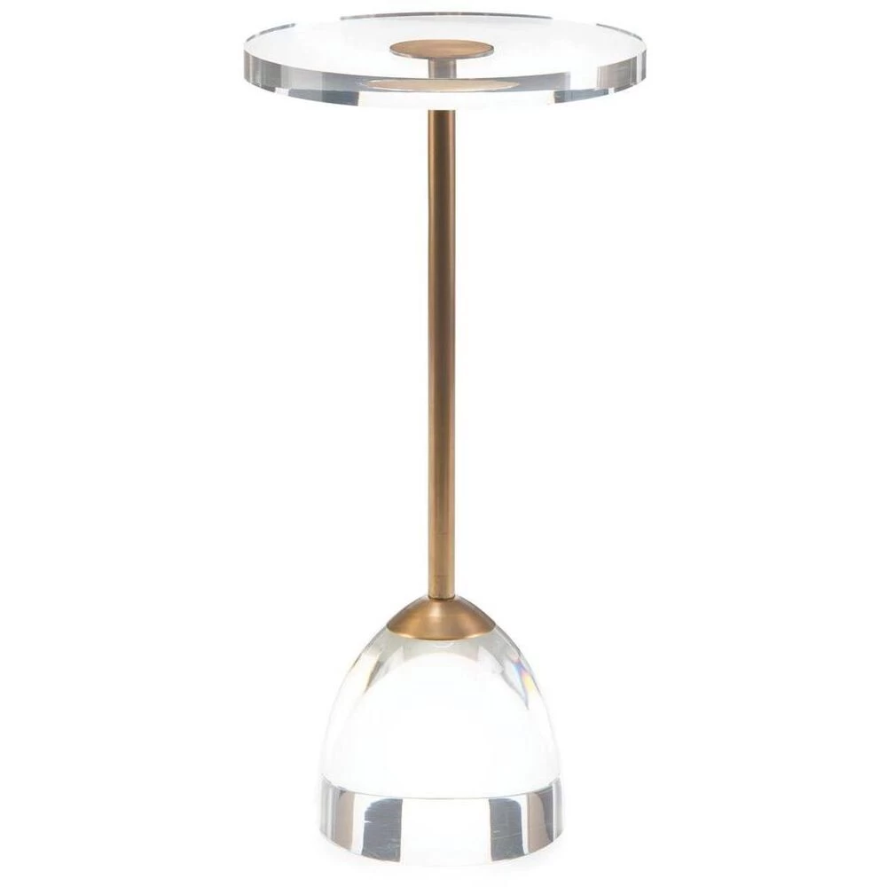 Leah Brass Side Table