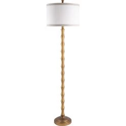 Jutka 66.5 Inch 100.00 Watt Gold Floor Lamp Portable Light