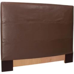 FQ Sterling Charcoal Slipcovered Headboard