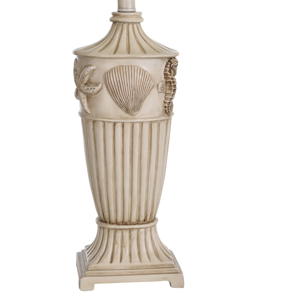 Signature 3 Inch 100 Watt Cream Table Lamp Portable Light - Image 3