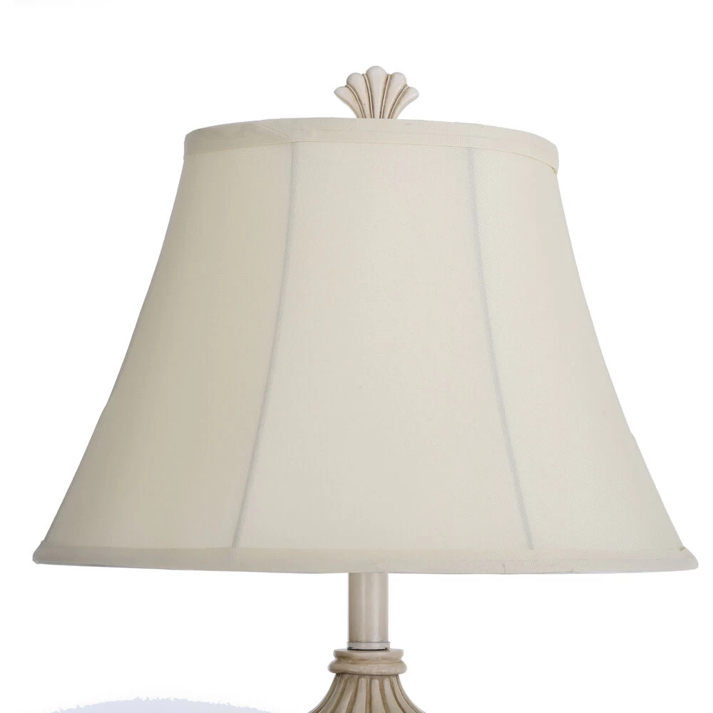 Signature 3 Inch 100 Watt Cream Table Lamp Portable Light - Image 4