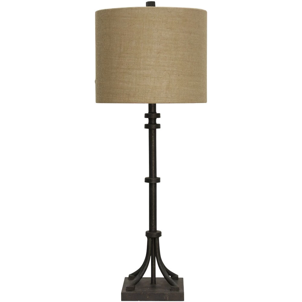 Signature 36 Inch 150 Watt Industrial Bronze Table Lamp Portable Light