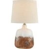Marco 17 Inch 60.00 Watt 2-Tone White Table Lamp Portable Light