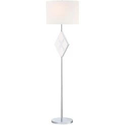 Molten 61 Inch 100.00 Watt Chrome Floor Lamp Portable Light