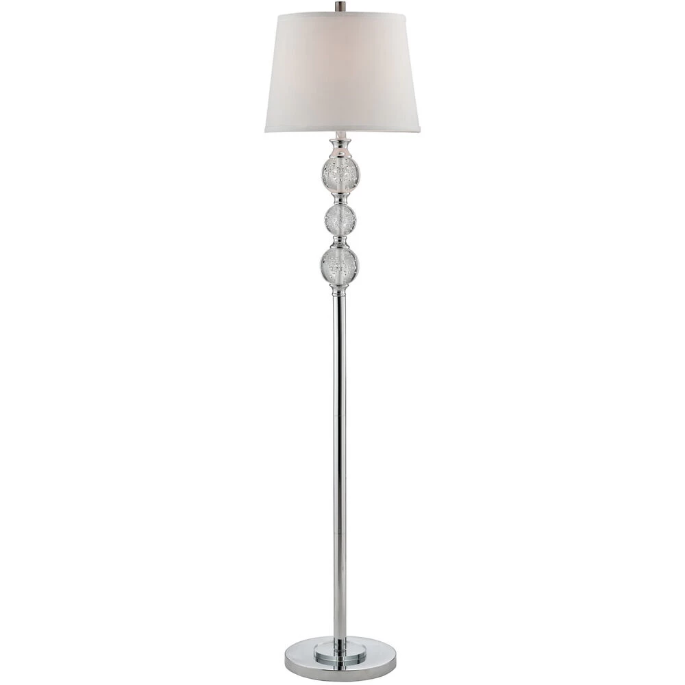 Oriel 64 Inch 100.00 Watt Chrome Floor Lamp Portable Light