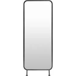 Mayana 63.3 X 24.4 Inch Black Full Length/Oversized Mirror, Rectangle