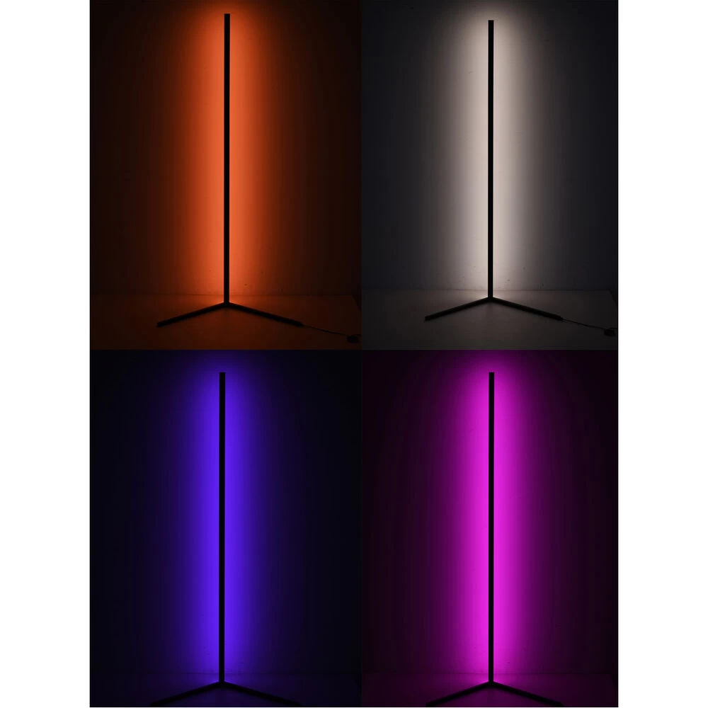 Canada 57 Inch 15.00 Watt Matte Black LED Floor Lamp Portable Light - Image 7