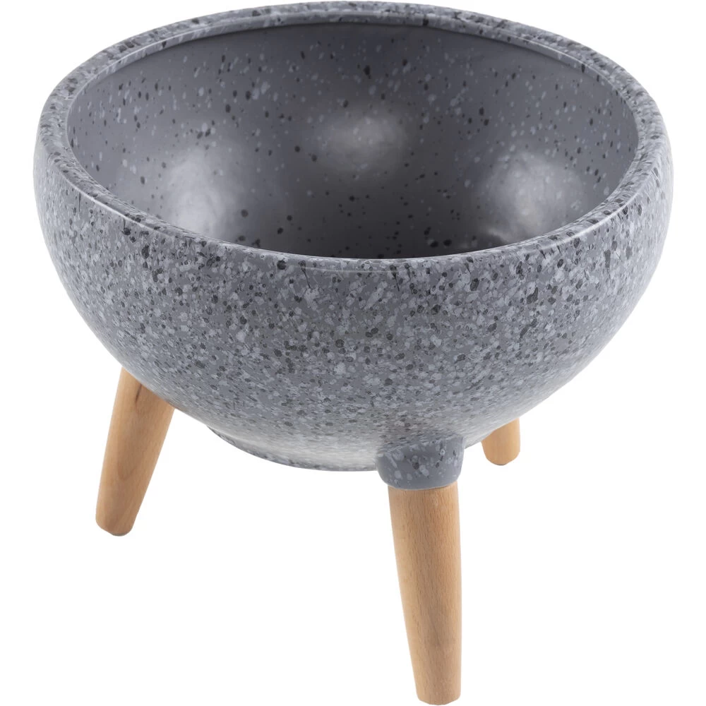 Orchid Medium Grey Outdoor Planter