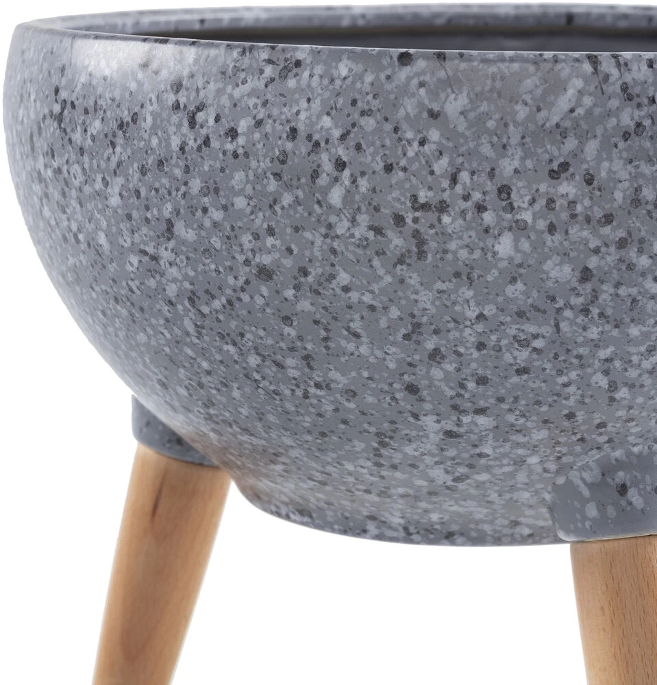 Orchid Medium Grey Outdoor Planter - Image 2