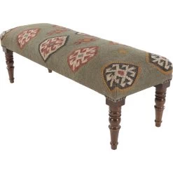 Panja Sage Upholstered Bench