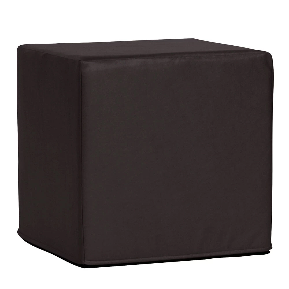 No Tip 17 Inch Titanium Outdoor Ottoman