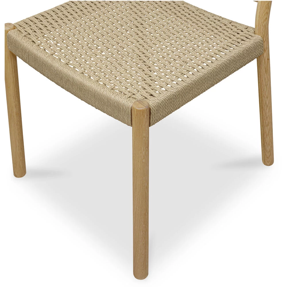 Avery Natural Dining Chair - Image 10