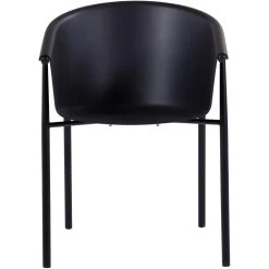 Shindig Black Outdoor Dining Chair, Set Of 2