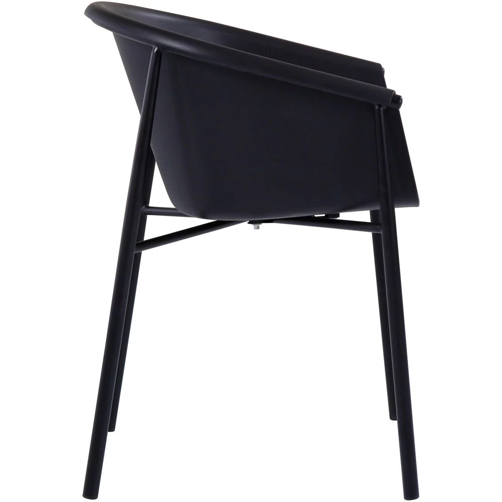 Shindig Black Outdoor Dining Chair, Set Of 2 - Image 4