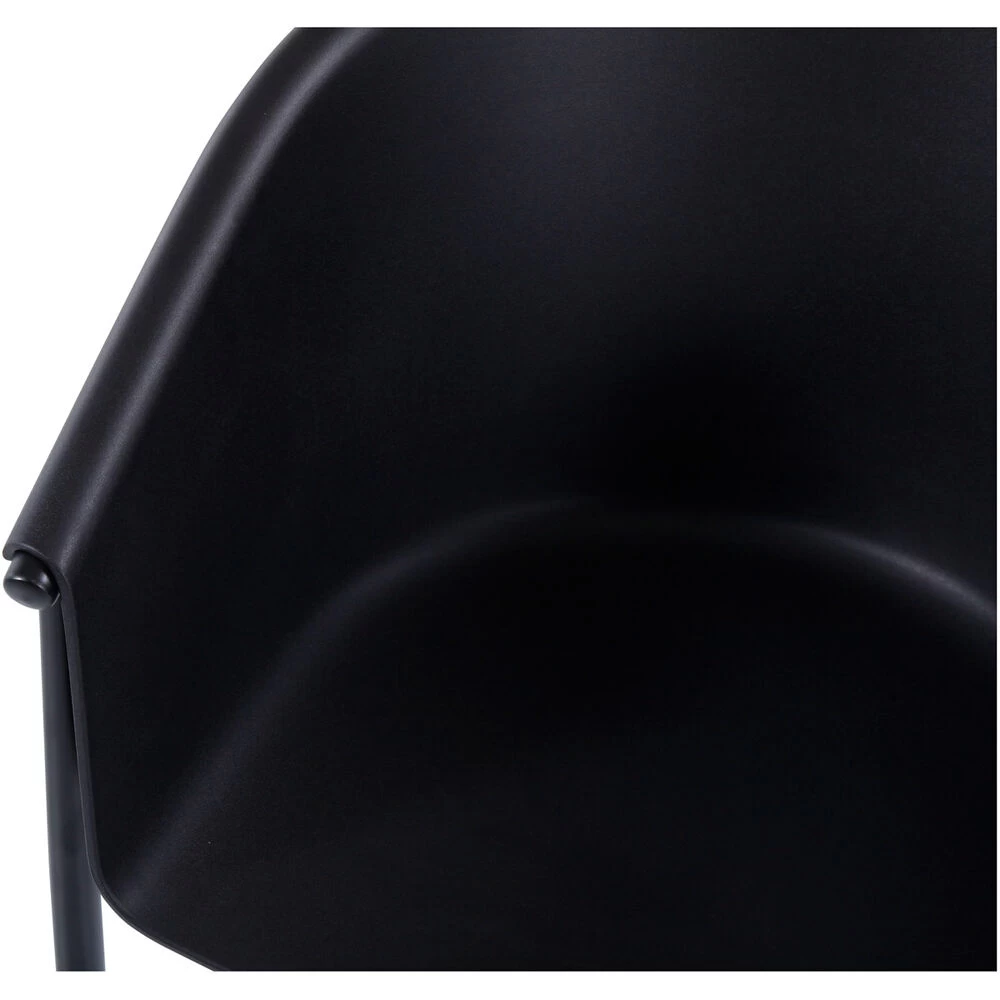 Shindig Black Outdoor Dining Chair, Set Of 2 - Image 8