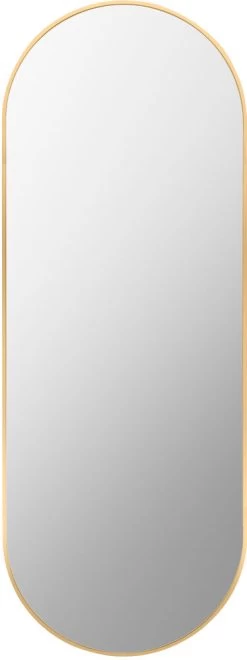 Aranya 64.96 X 22.05 Inch Gold Full Length/Oversized Mirror, Oval