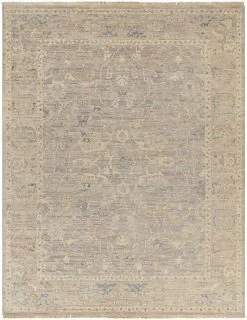 Reign 120 X 96 Inch Light Gray Rug, Rectangle