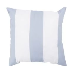 Binghamton 26 X 26 Inch Light Gray And Ivory Outdoor Throw Pillow