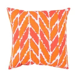 Binghamton 26 X 26 Inch Coral Outdoor Throw Pillow