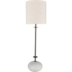 Rigby 32 Inch 60 Watt Taupe Table Lamp Portable Light
