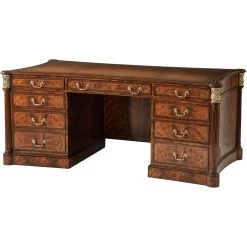 Stephen Church 72 X 38 Inch Pedestal Desk