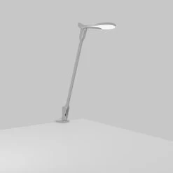 Splitty Pro 17 Inch 5.80 Watt Silver Clamp Desk Lamp Portable Light