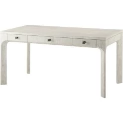 Breeze 60 X 30 Inch Sea Salt With Dark Sterling Desk