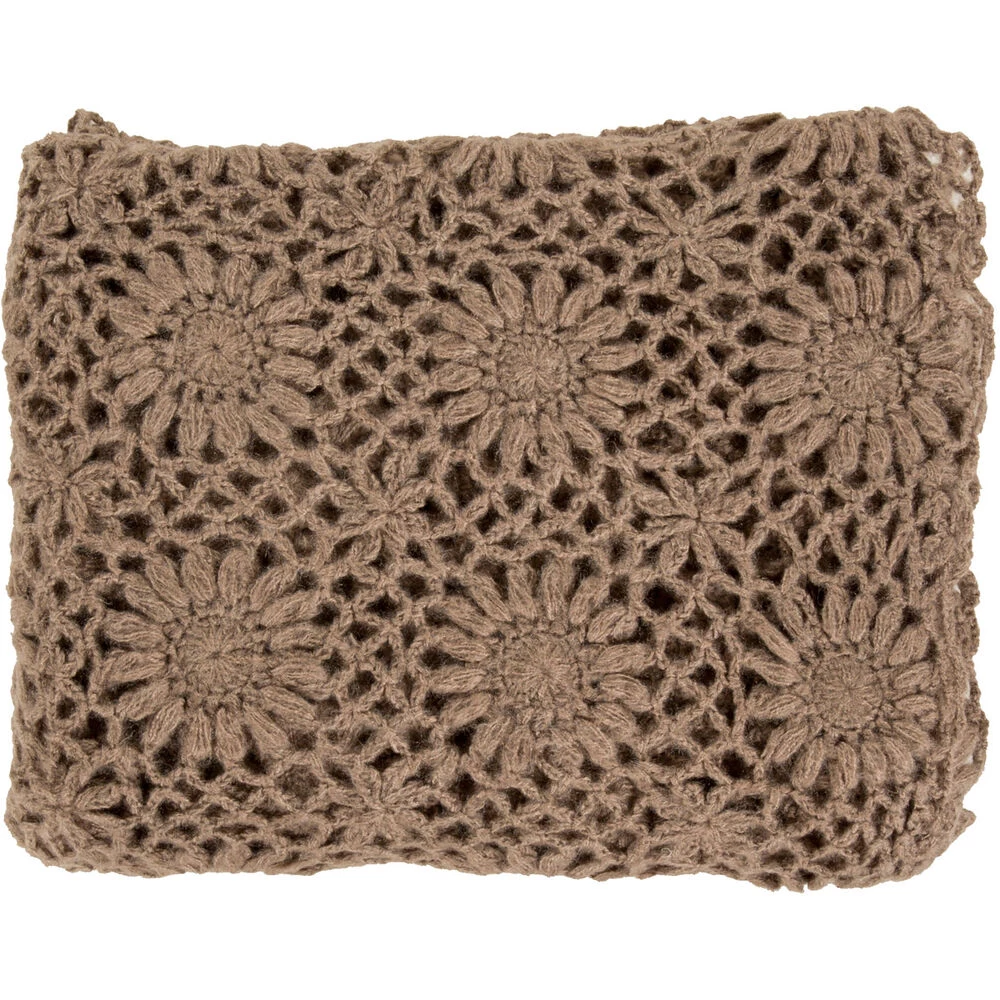 Teresa 60 X 50 Inch Tan Throws