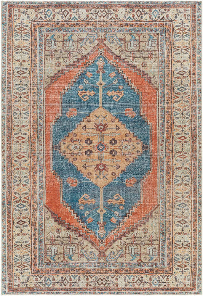 Tahmis 35 X 24 Inch Camel Rug, Rectangle