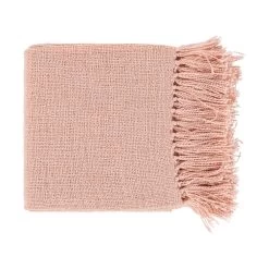 Tilda 60 X 50 Inch Blush/Metallic - Gold Throws, Rectangle