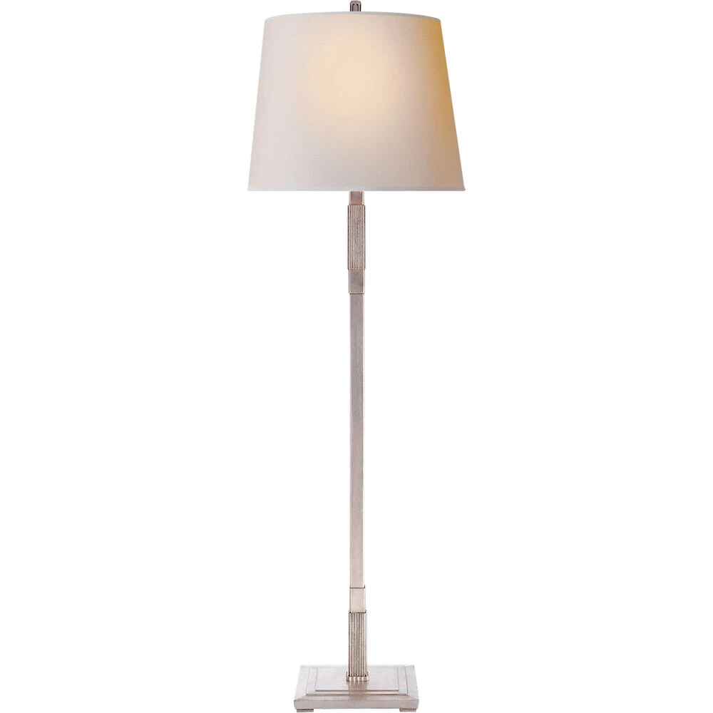 Thomas O'Brien Marcus 68.5 Inch 60.00 Watt Burnished Silver Leaf Floor Lamp Portable Light