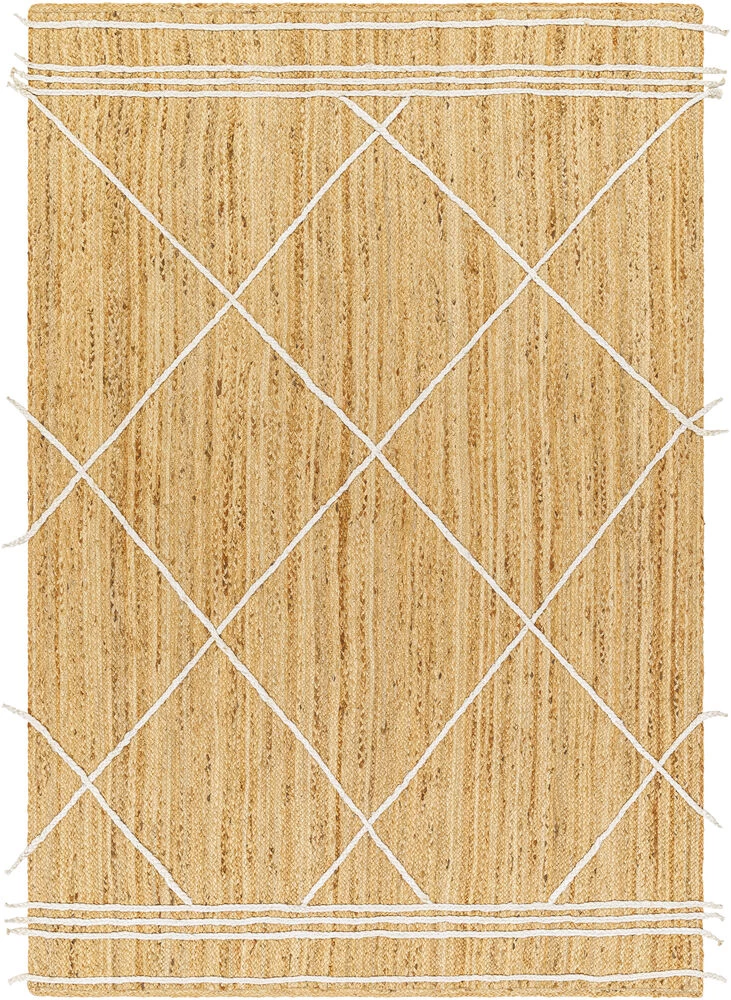 Luci 120 X 96 Inch Tan Rug, Rectangle