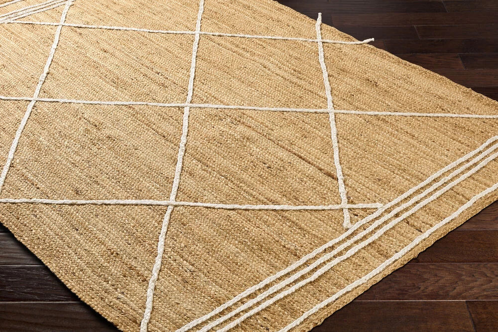 Luci 120 X 96 Inch Tan Rug, Rectangle - Image 2