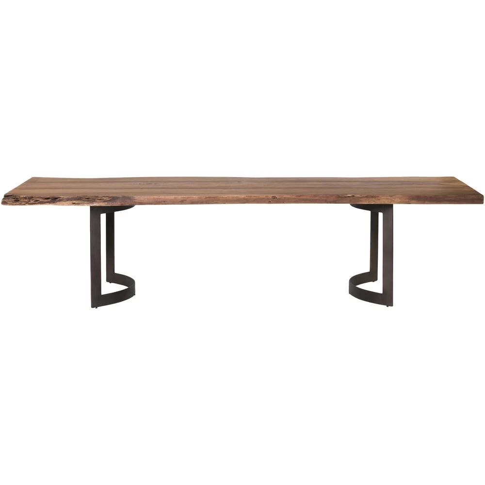 Bent 118 X 40 Inch Natural Dining Table, Large
