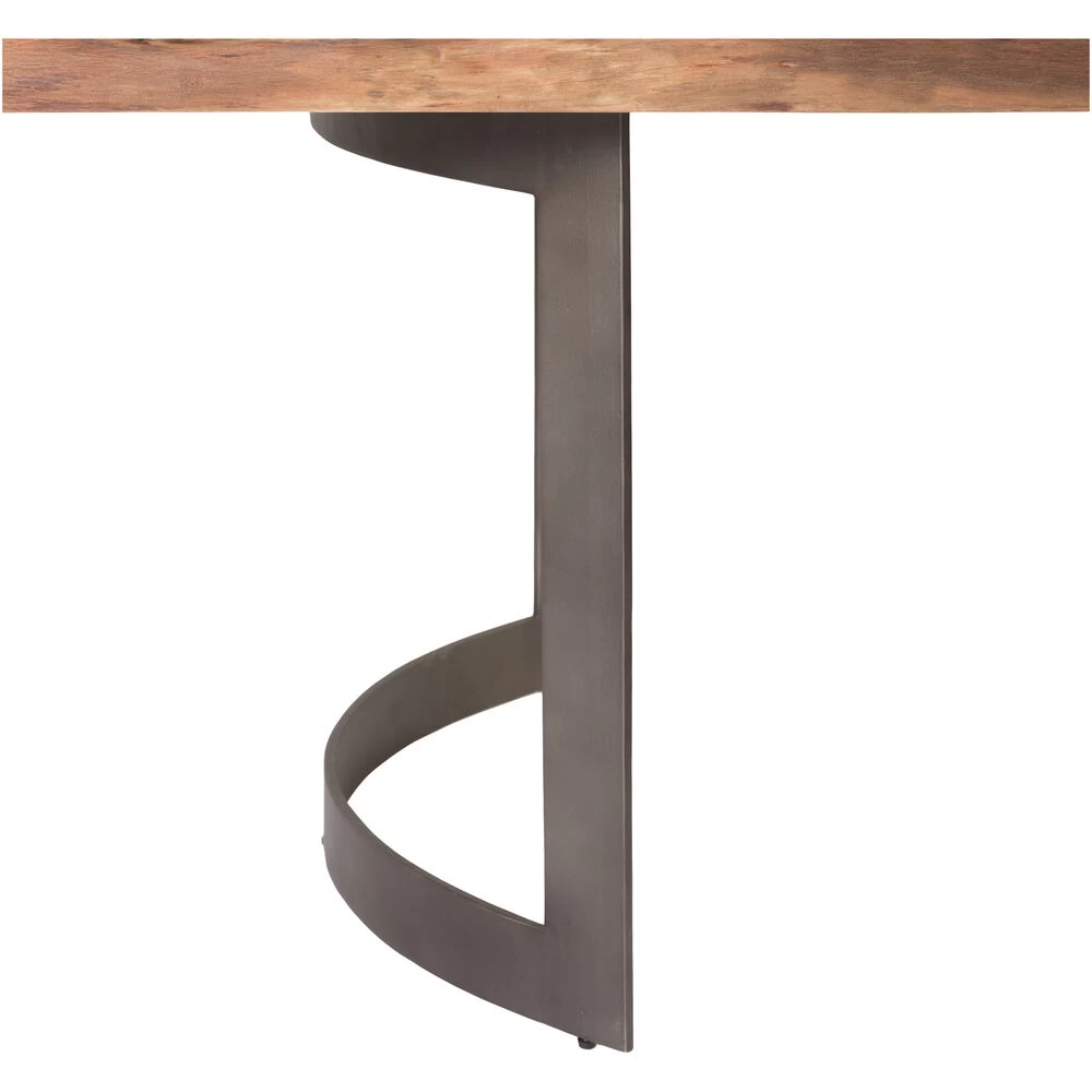 Bent 118 X 40 Inch Natural Dining Table, Large - Image 4