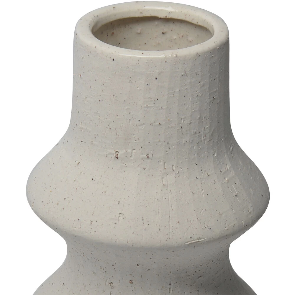 Lacy White Outdoor Vase - Image 3