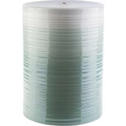 Waverly 18.1 Inch Green And Green Outdoor Garden Stool, Medium