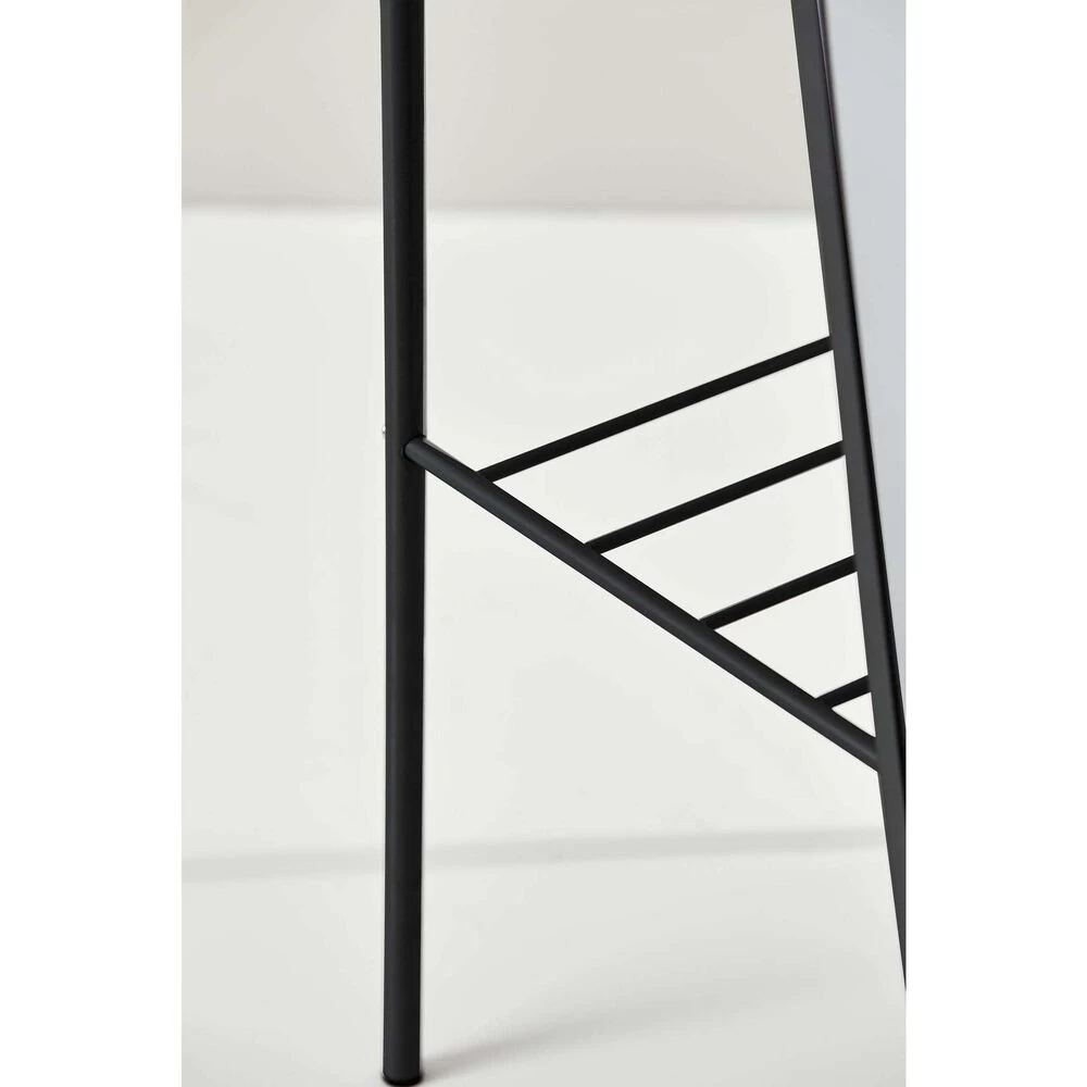Adesso Tillie 58 X 12 Inch Mirror And Black Floor Mirror - Image 4