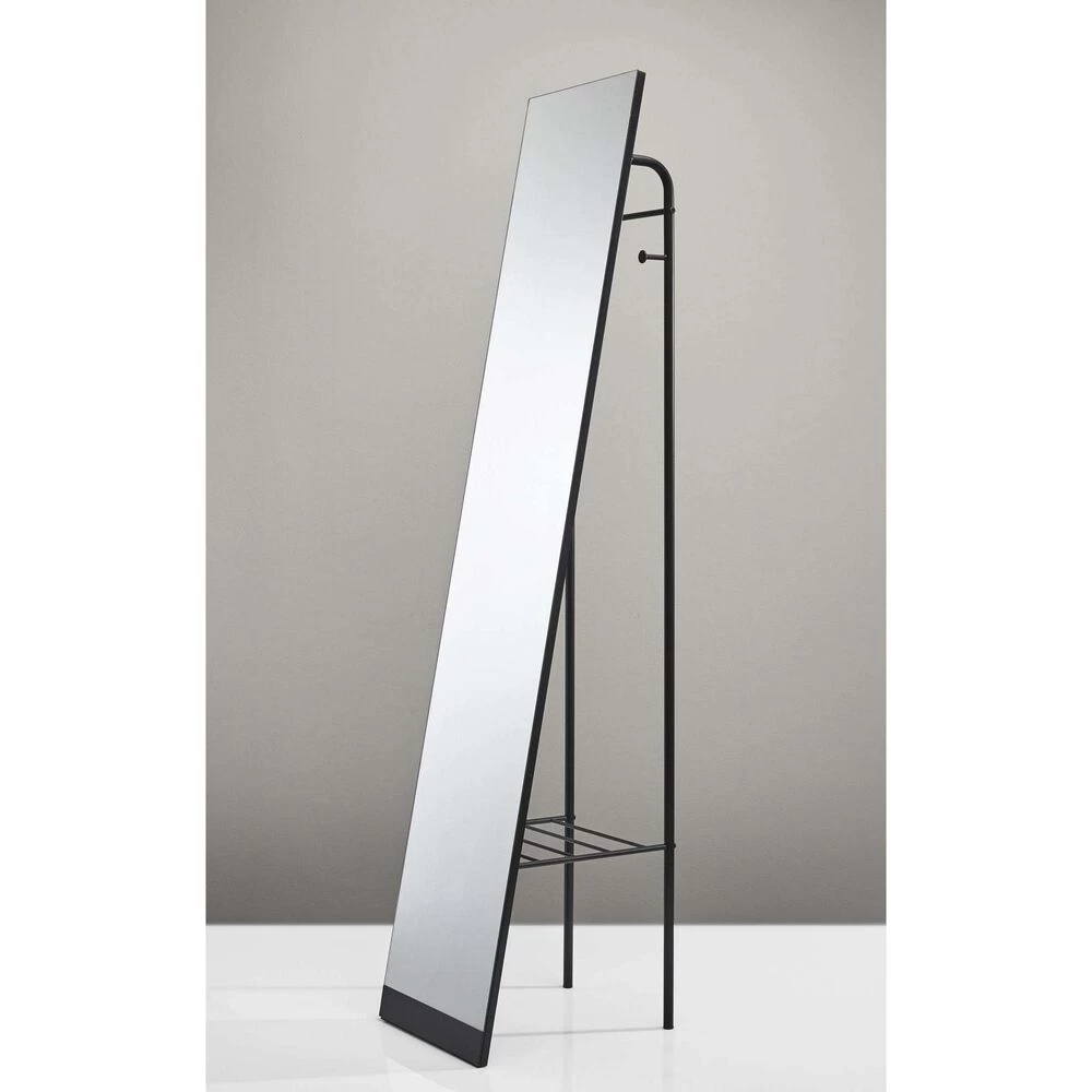 Adesso Tillie 58 X 12 Inch Mirror And Black Floor Mirror - Image 8