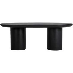 Rocca 83 X 40 Inch Black Dining Table